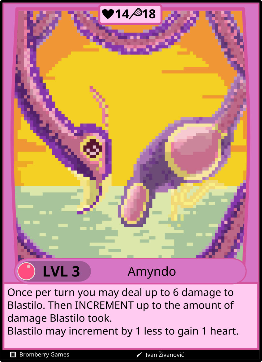 The Amyndo card