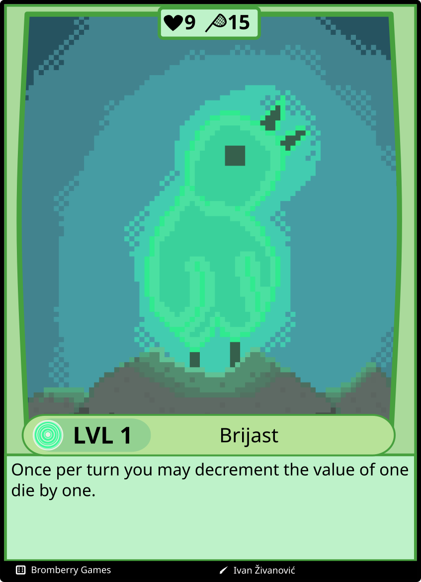 The Brijast card