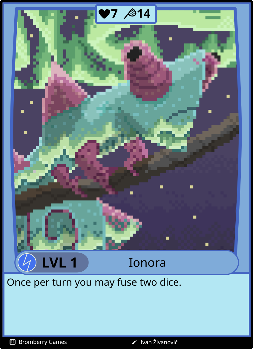 The Ionora card