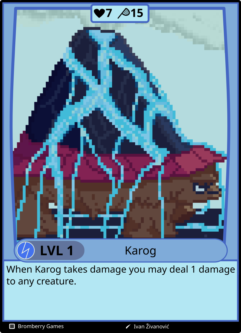 The Karog card